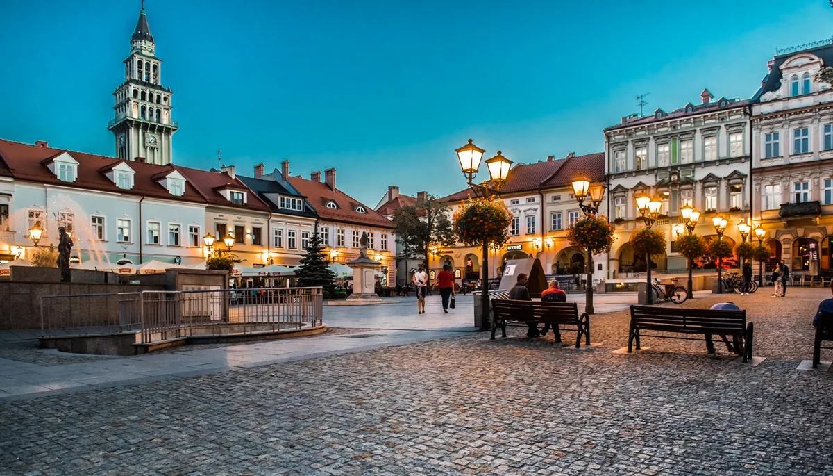 rynek w Bielsku-Białej