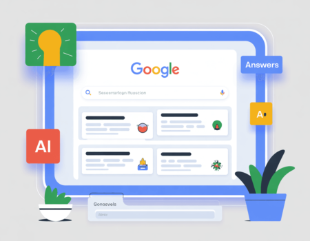 AI odpowiedzi w Google