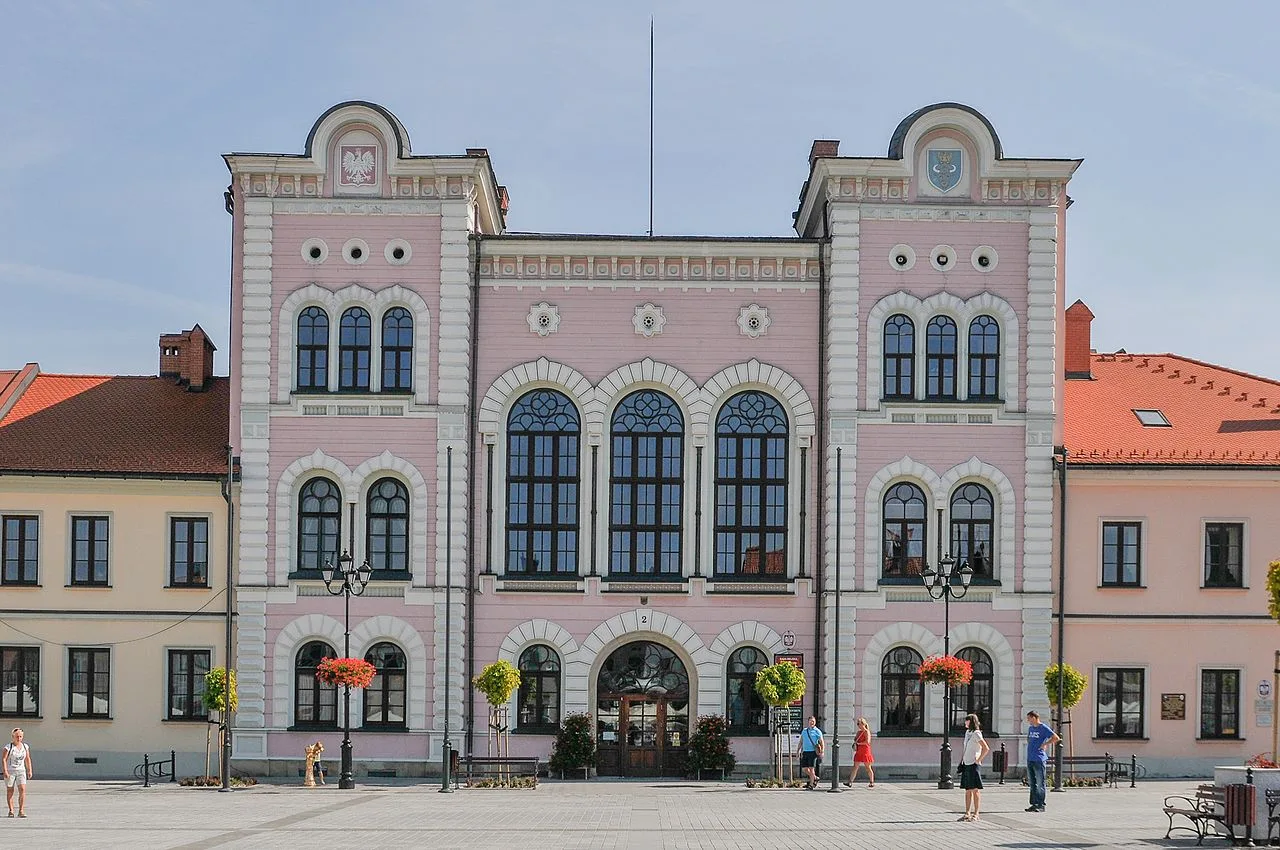 budynek ratusza w Żywcu
