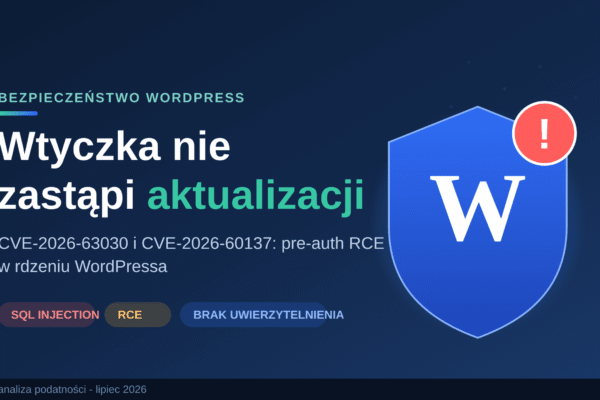 podatność wordpress 7.0.2