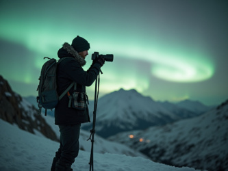 fotograf zorza polarna