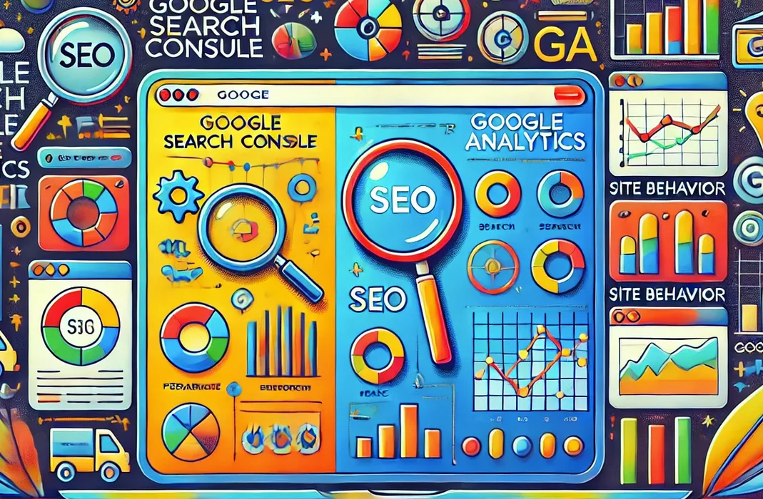 google analytics a google search console