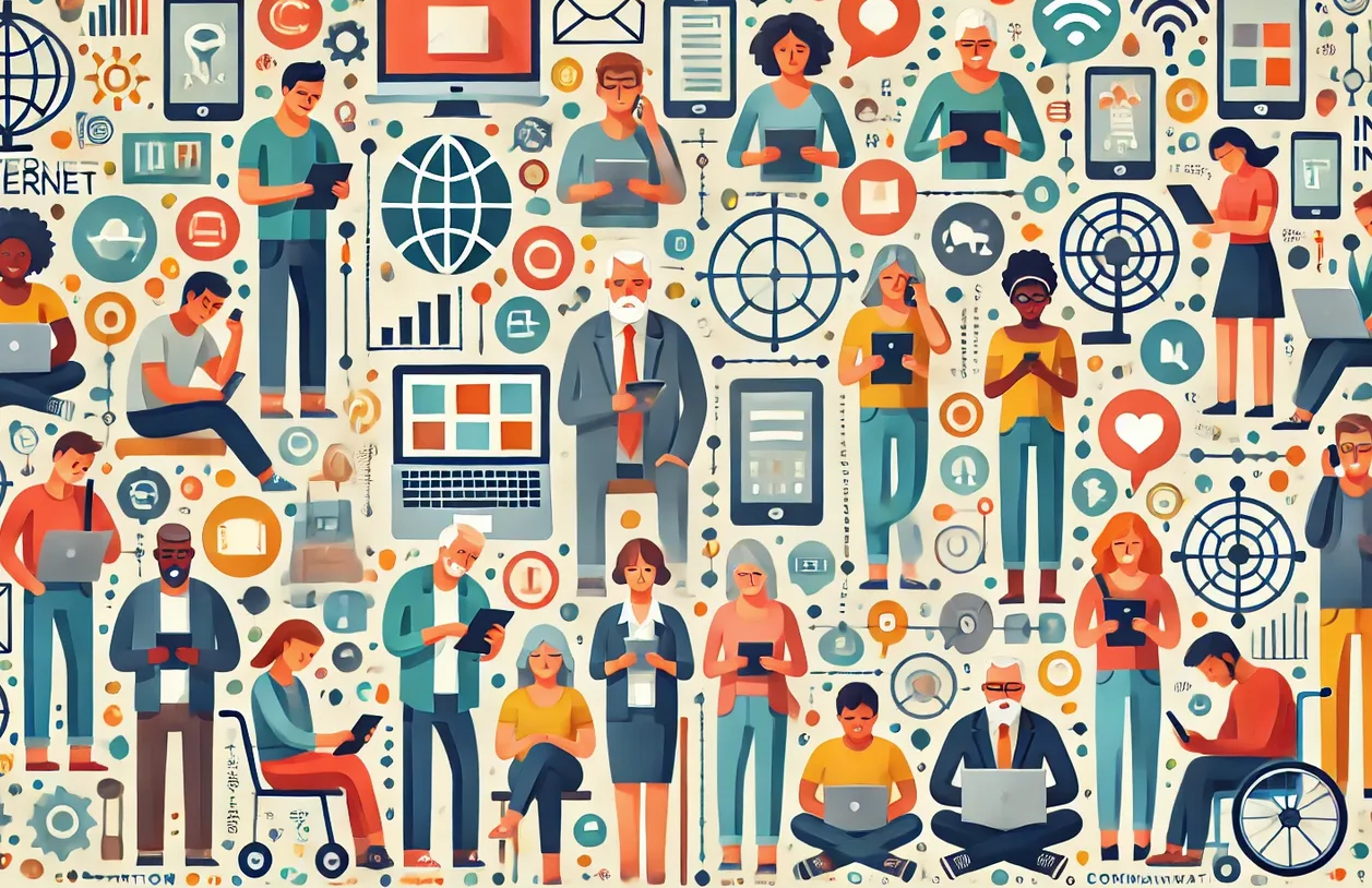 grupy i zachowania użytkowników internetu