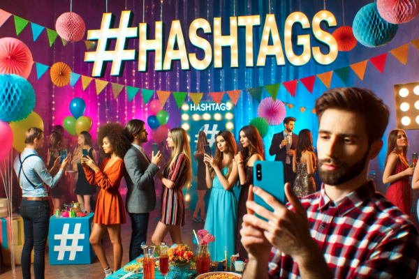 hashtagi na imprezie