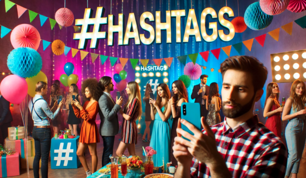 hashtagi na imprezie