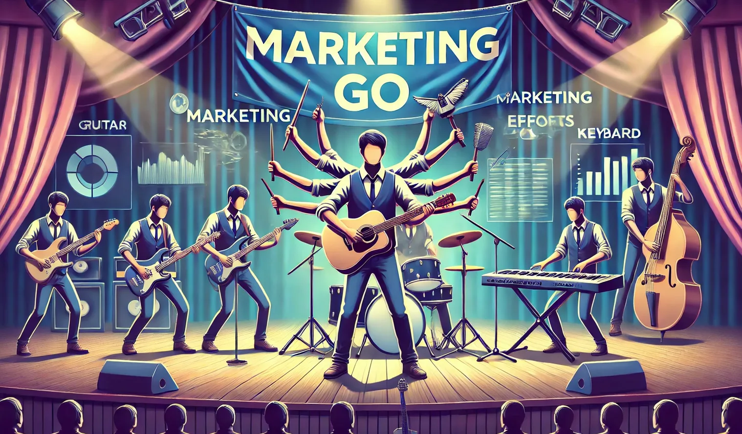 marketing prowadzony samodzielnie na przykładzie muzyka