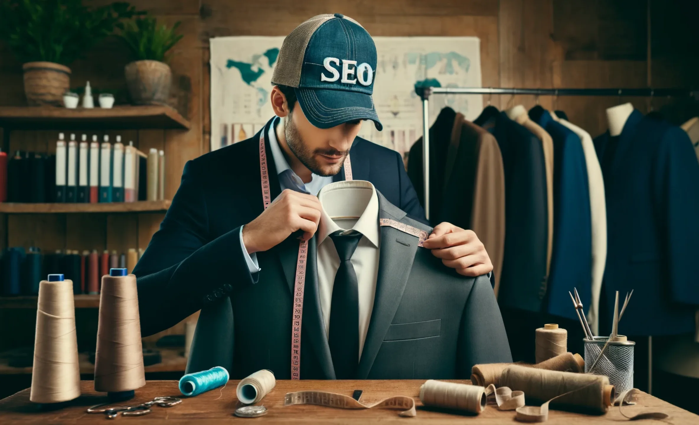 poprawki SEO w wykonaniu krawca