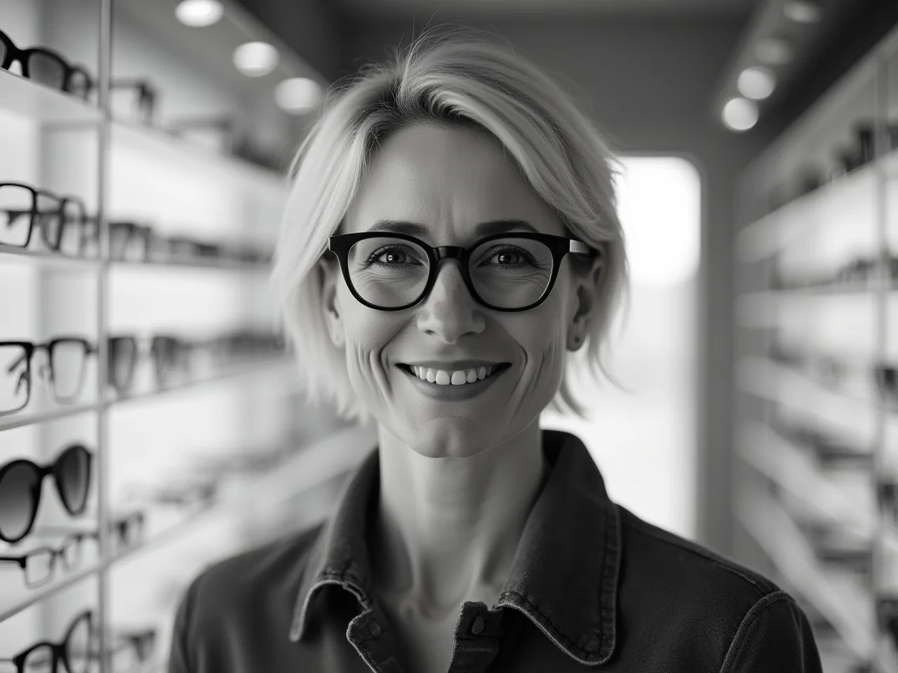 produkcja okularów