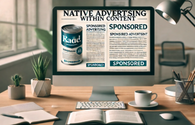 reklama natywna w treści