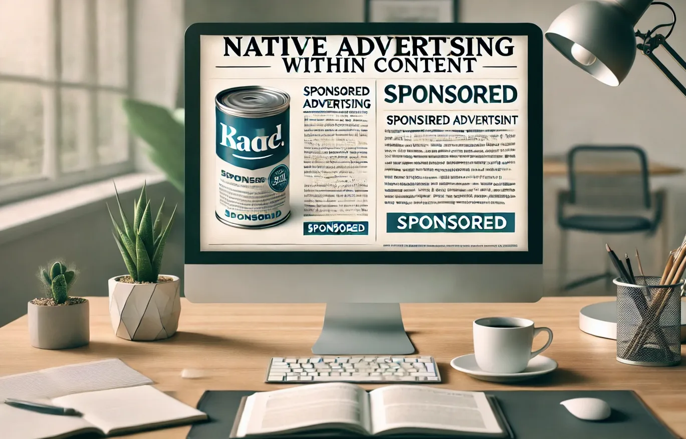 reklama natywna w treści