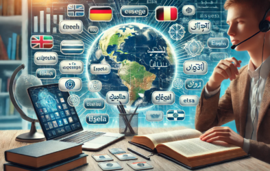 reklama szkoły językowej online