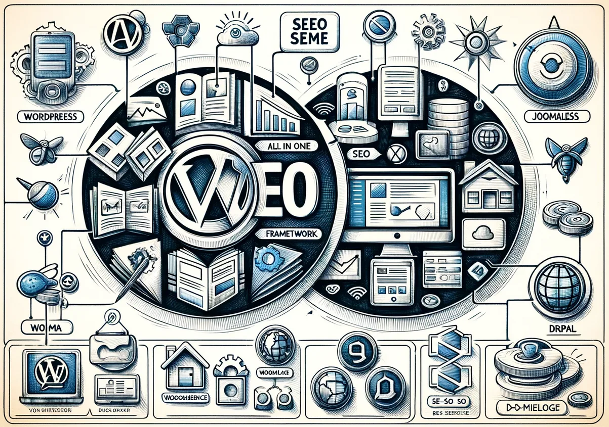 seo drupal joomla wordpress