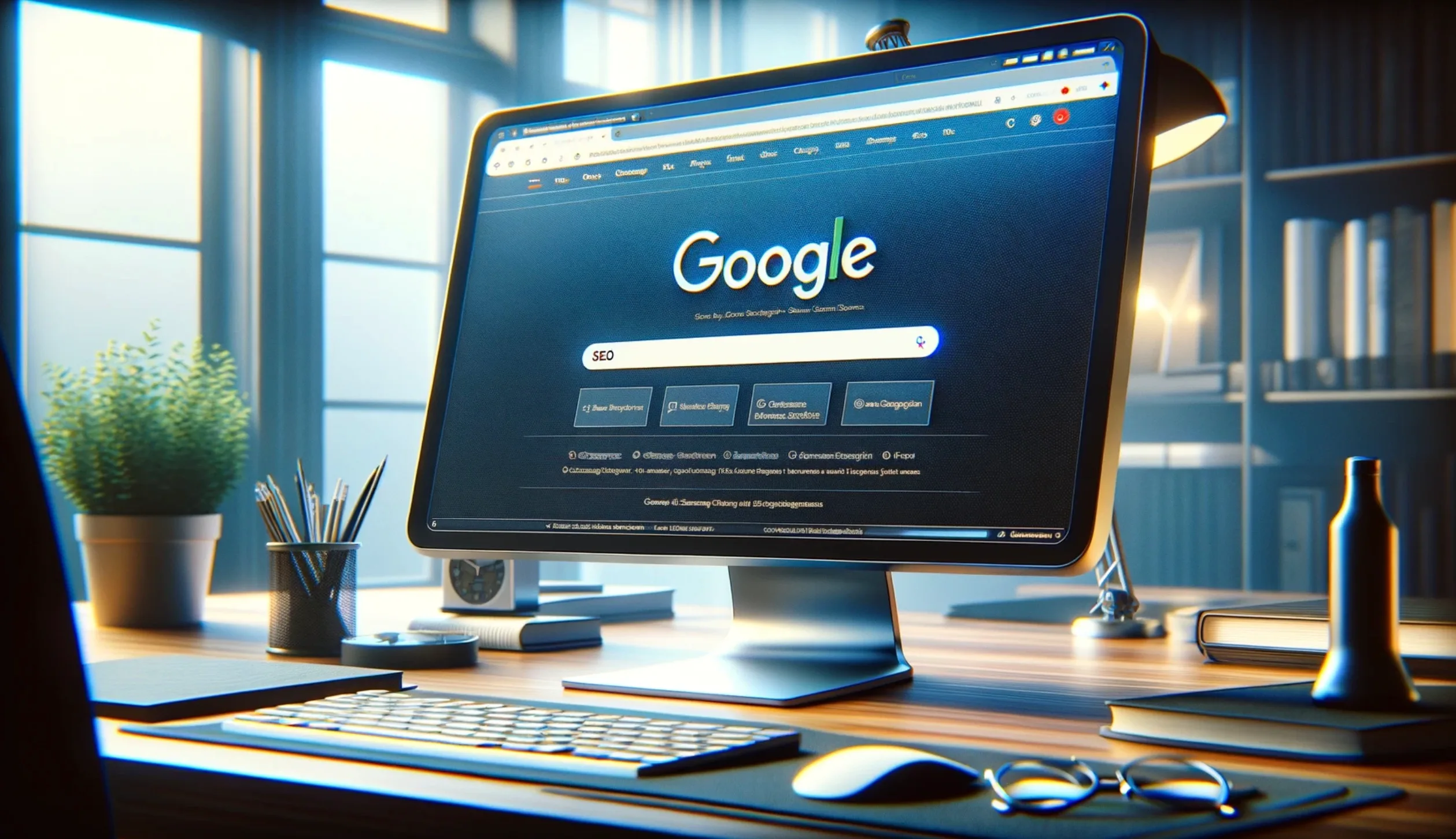 serp wyszukiwarka google wg AI